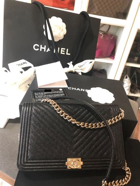 chanel boy woc 2019|chanel woc chevron.